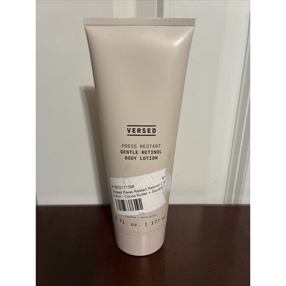 Versed Press Restart Gentle Retinol Body Lotion - Squalane + Cocoa butter, 6 oz